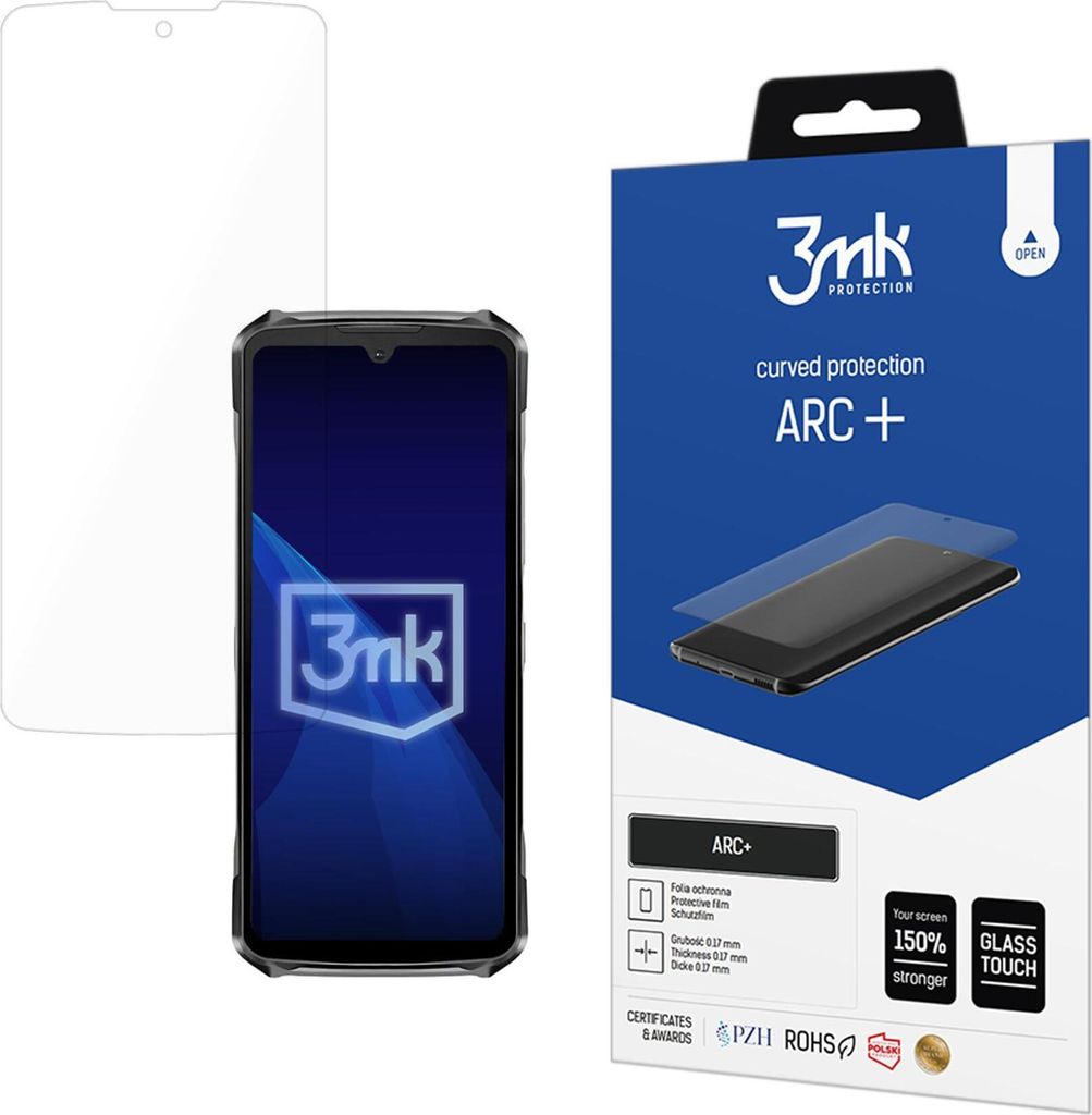 3mk Display Schutzfolie ARC+ für Doogee S119 0,17mm Self-Heal