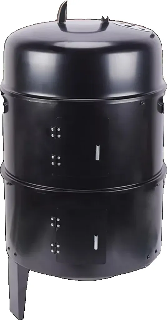 Gril 3 en 1 Polyvalent Noir avec Composants Amovibles pour Barbecue Facile