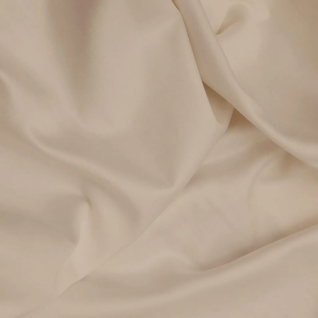 Lenzuolo Angoli 150x200 Raso Cotone Beige - Resistente e Morbido - 2