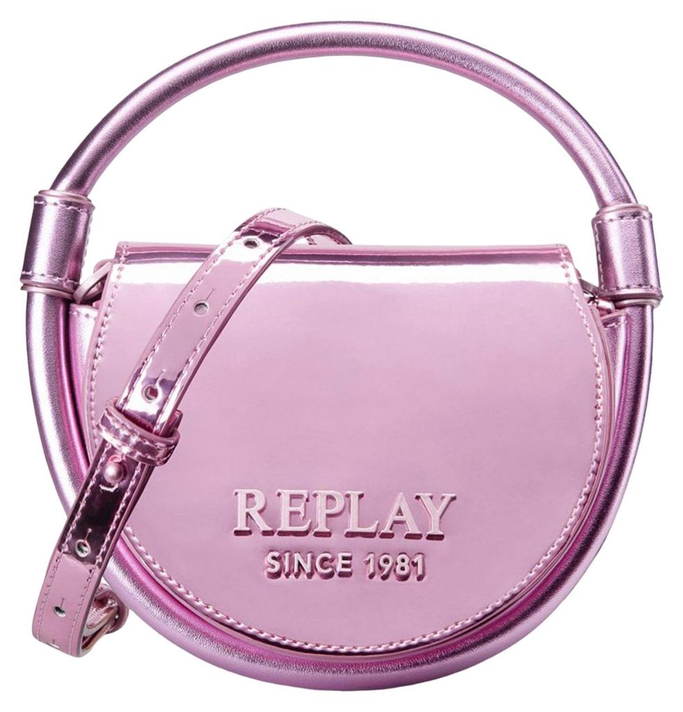 REPLAY Handtasche Umhängetasche Handbag Begonia Pink rosa
