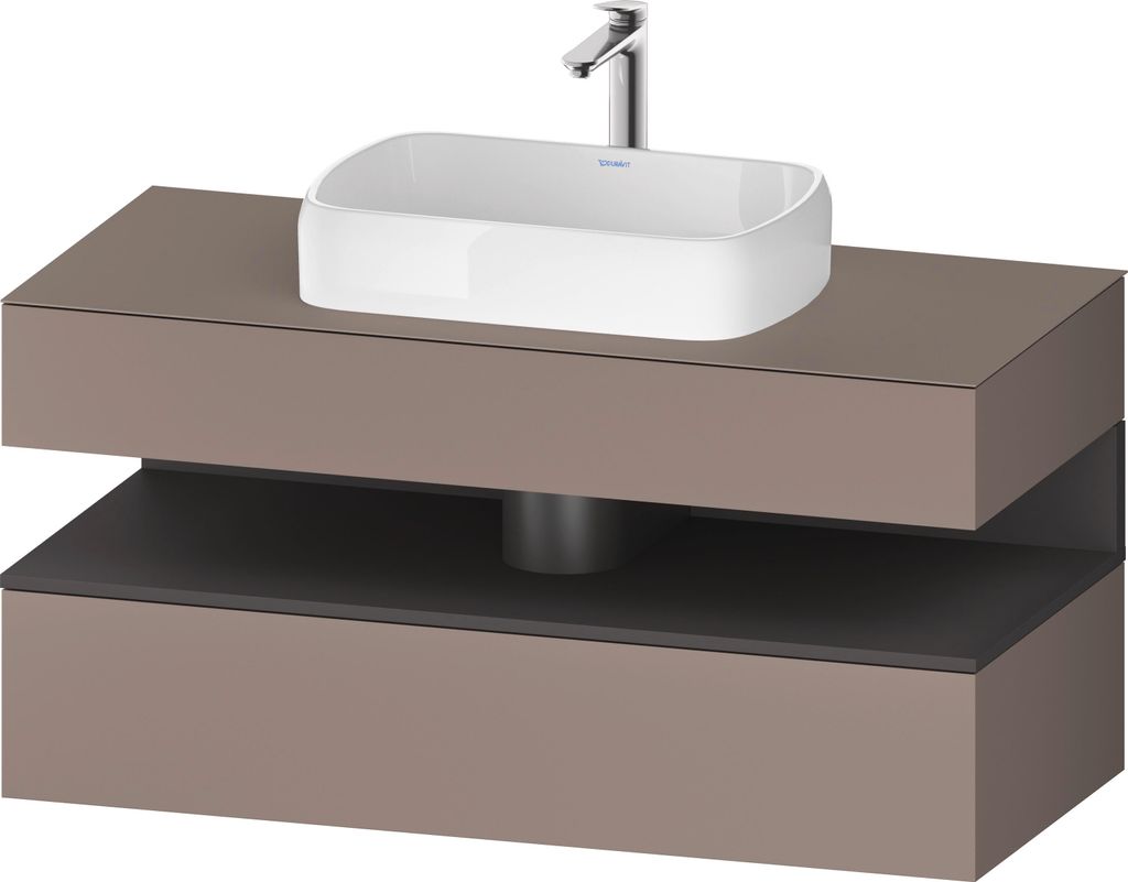 DURAVIT QA4732049430010 QAT KWTU WH Eck 1200x550x600 bs. Mt.