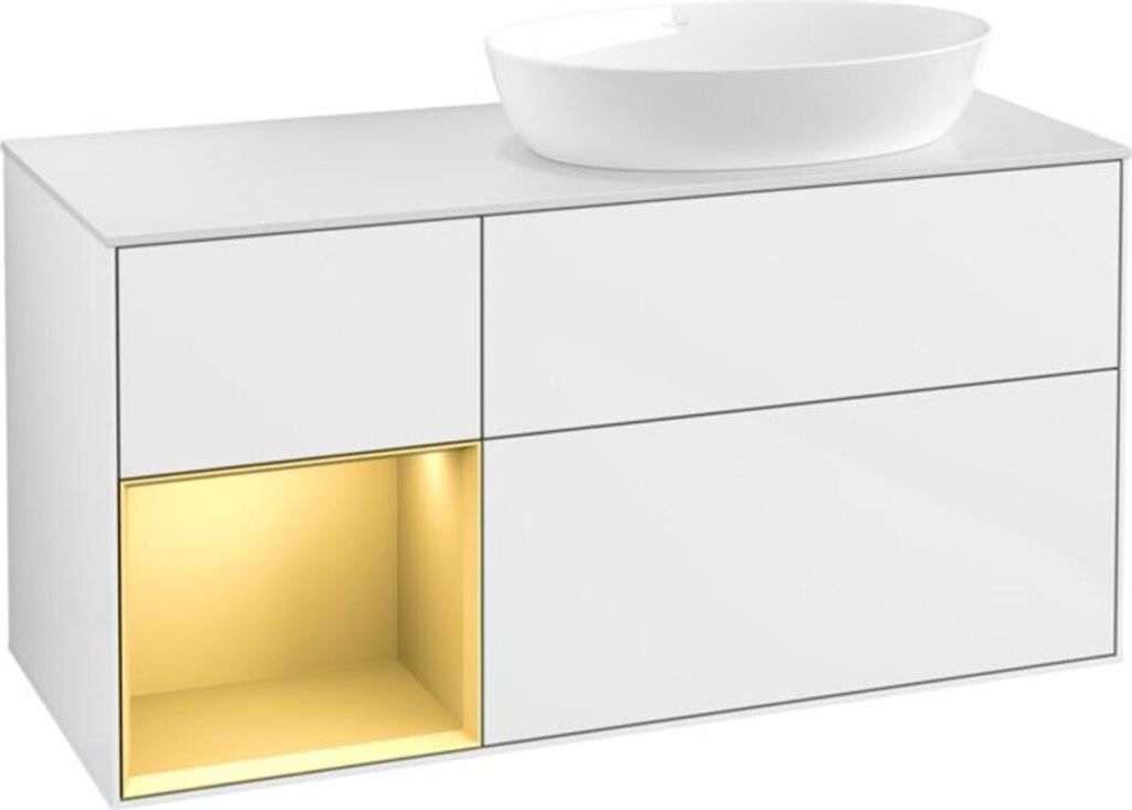 Villeroy & Boch FA41HFGF Waschbeckenunterschrank Finion FA4