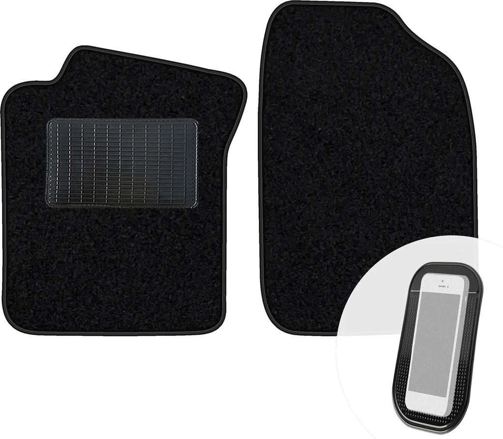 Tappetini Anteriori Toyota Corolla E11 1997-2001 - Velour Nero