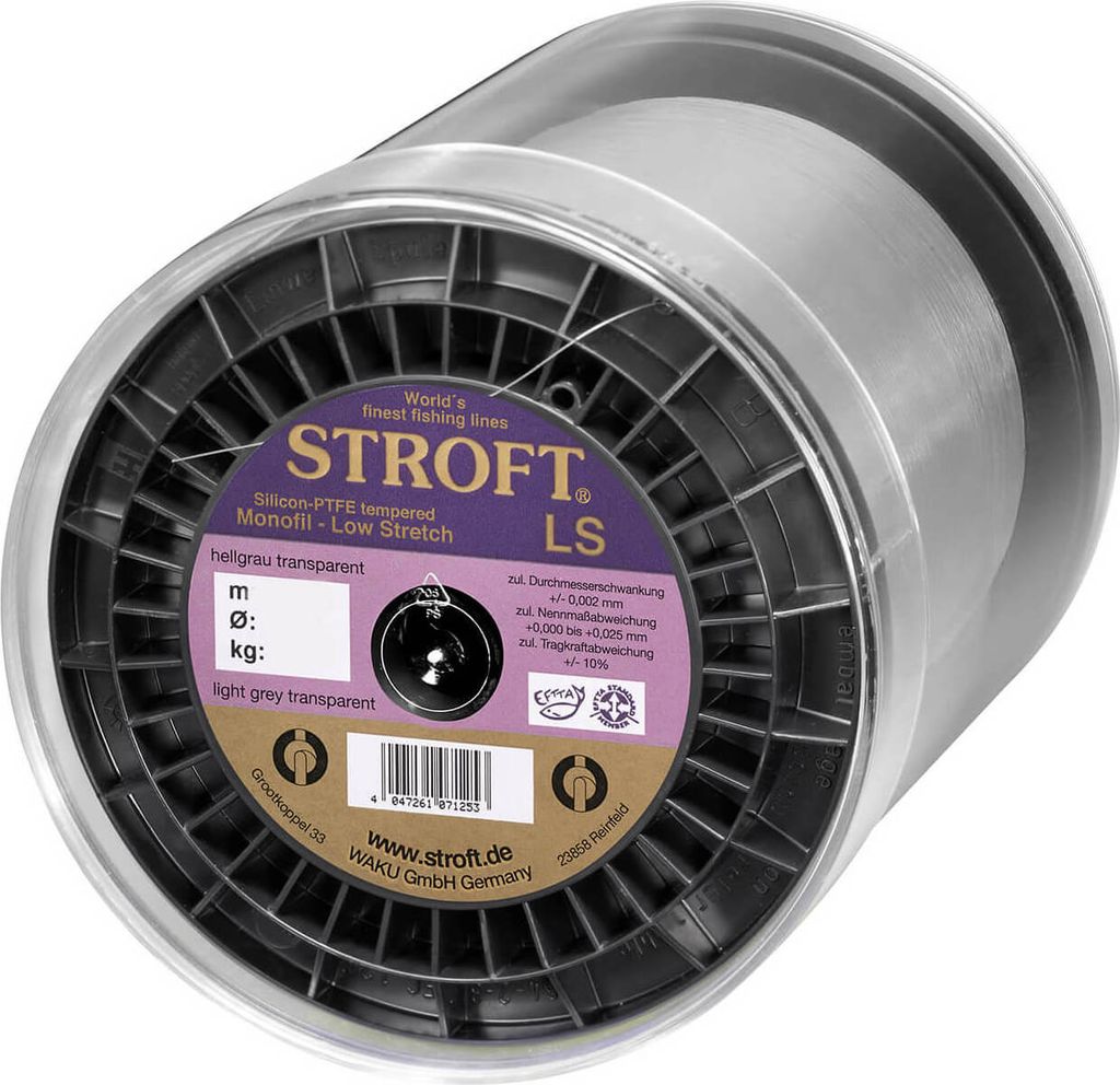 Schnur STROFT LS Monofile Großspule 5000m 0,170mm 3,40kg