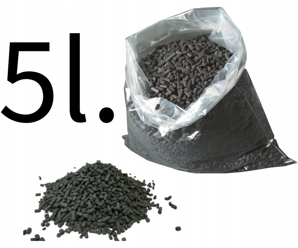 Aquarium Filter Aktivkohle 5L für Innen- und Außenfilter, Produktbild 