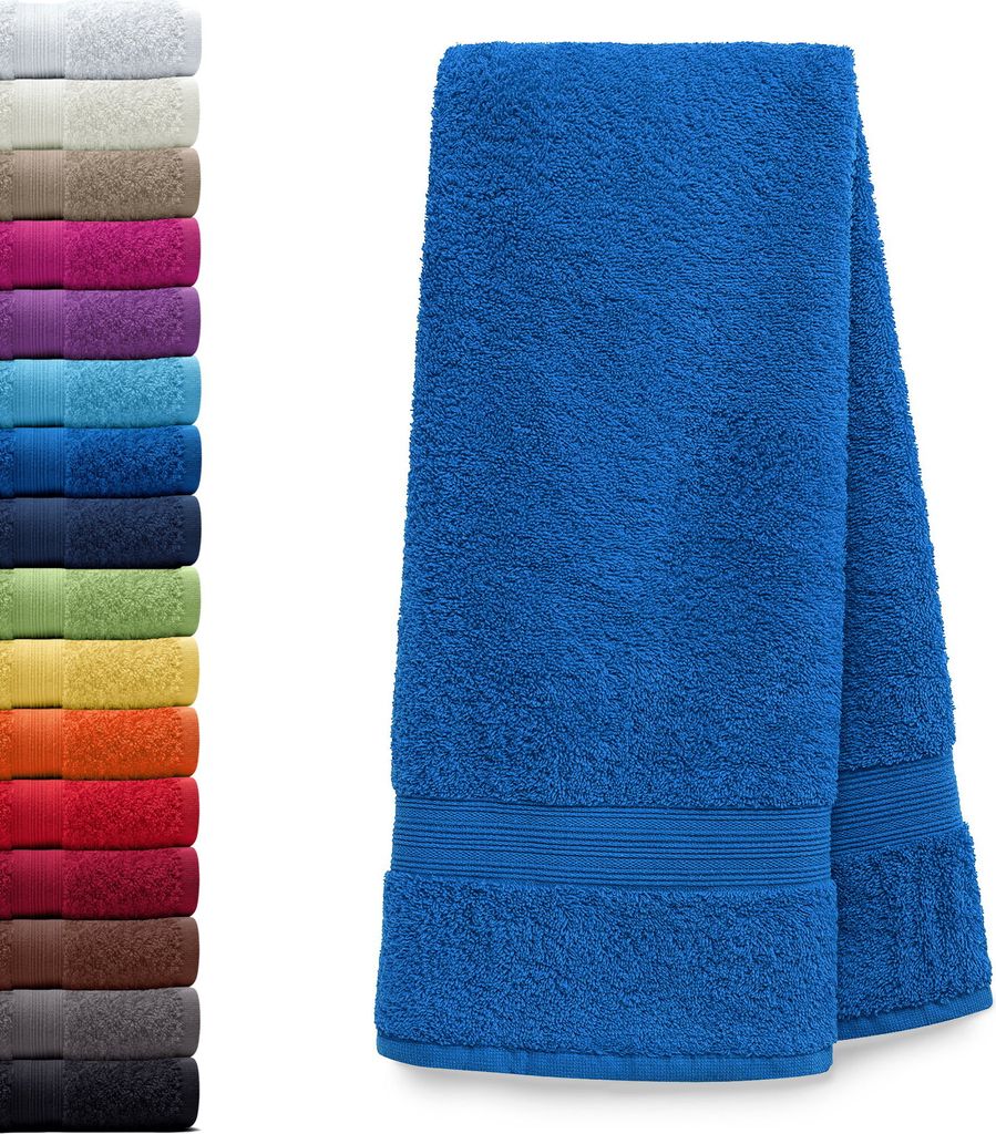 AR Line ARIZONA Handtuch-Serie – 500 g/m² Frottier in 9 Größen verfügbar, Größe: Saunatuch XXL 100x200 cm, Farbe: Royalblau