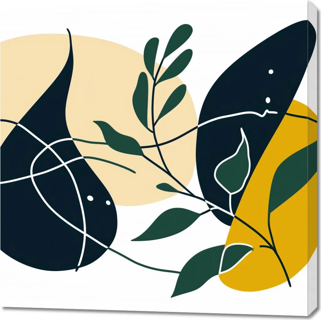 Quadro Natura Sguardo 90x90: Un Tocco di Natura nella Tua Casa