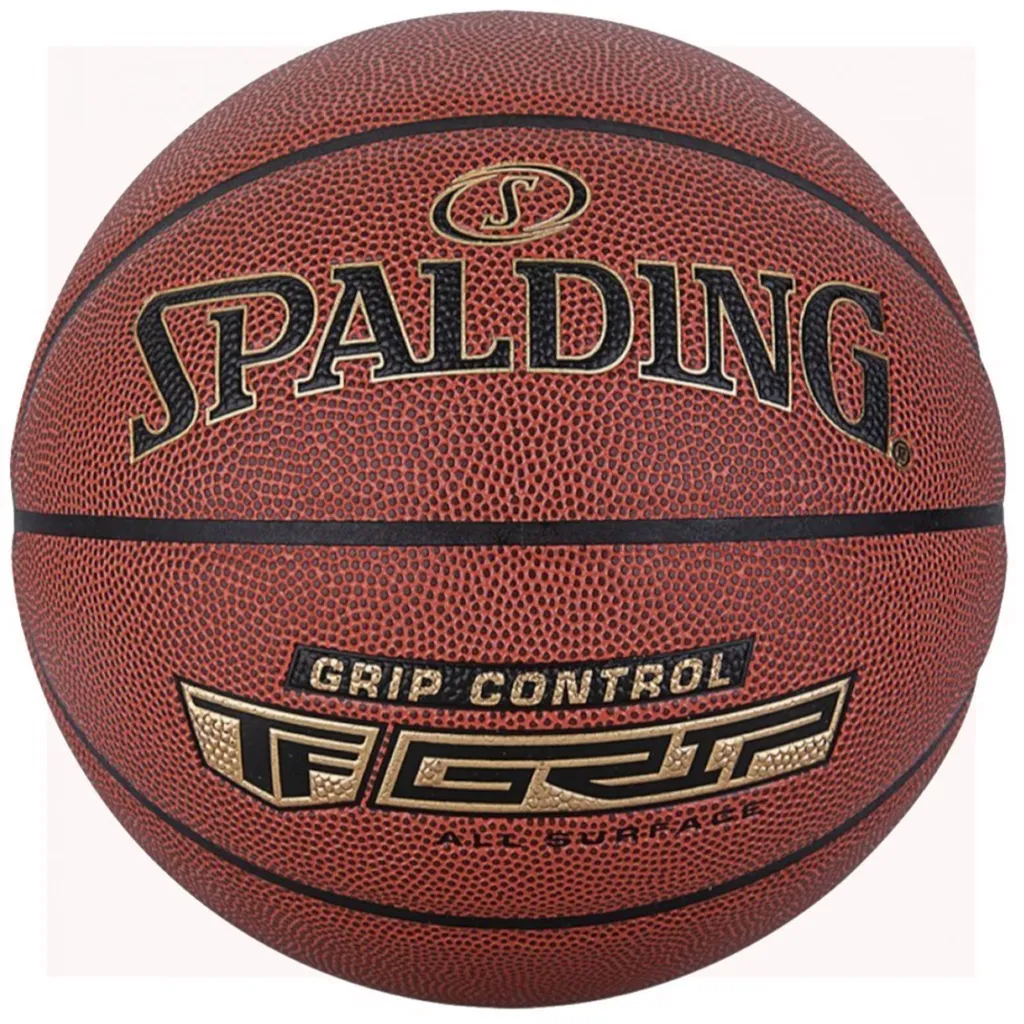 Ballon de Basketball Polyvalent Spalding TF Grip Control Coloris Orange