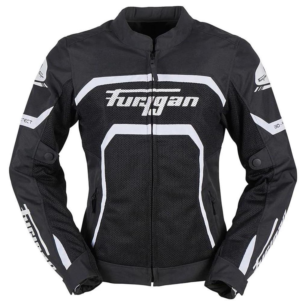 Furygan Mystic Evo Vented Jacke Schwarz M Frau Schwarz M