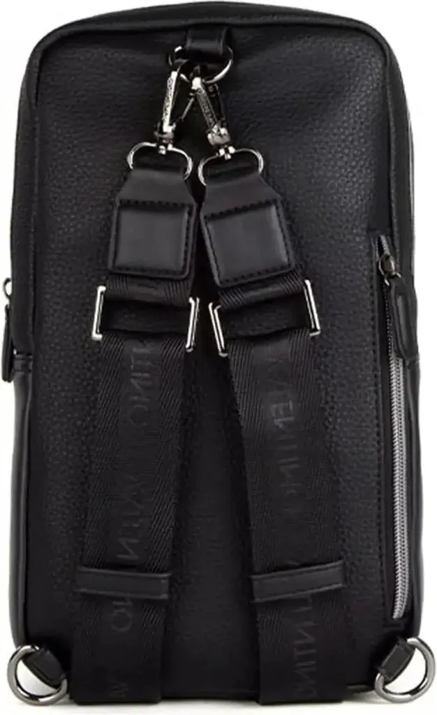 Borsa Uomo Valentino Efeo VBS7O918 Nero | Tracolla Design Urbano - 13