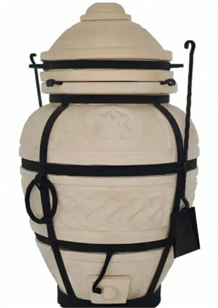 Tandoori Ofen “Ataman” : Ataman mit Klappdeckel ohne Untergestell Tandoor Variante: Ataman mit Klappdeckel ohne Untergestell