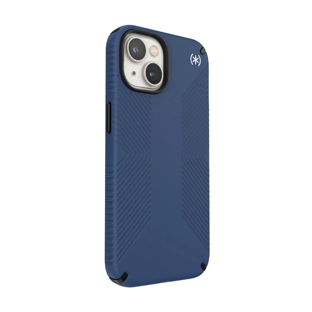 Coque iPhone 14 avec Grip Antidérapant Speck Presidio2 Microban Bleu - 10