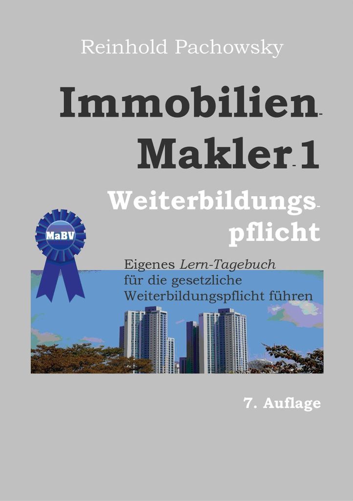 Immobilien-Makler 1 Weiterbildungspflicht