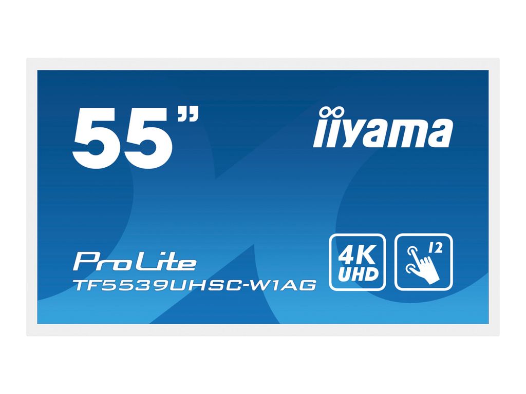 iiyama ProLite TF5539UHSC-W1AG, Public Display, (UltraHD/4K, IPS