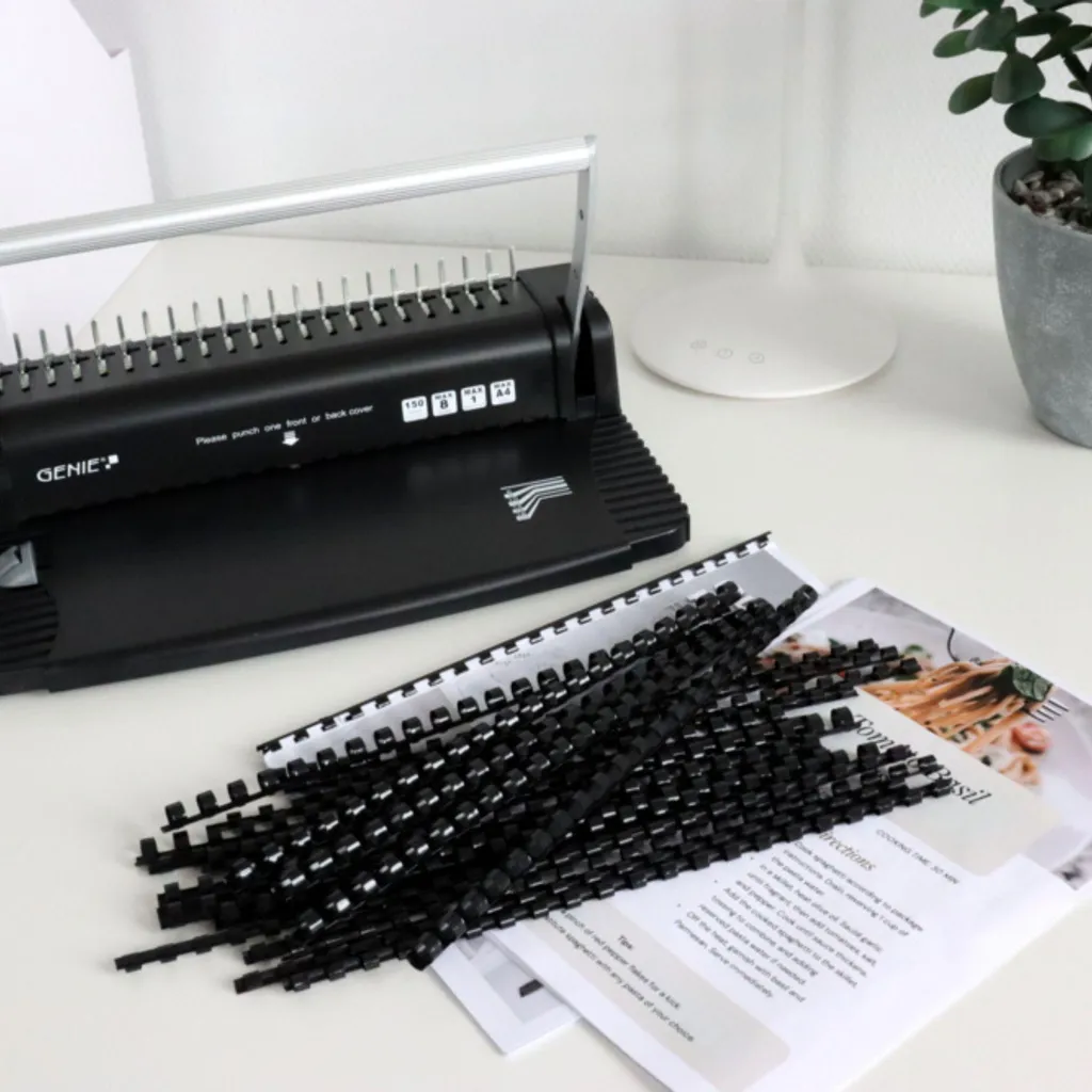 Machine à Relier Genie CB-820 pour Dossiers et Rapports A4 Professionnels - 7