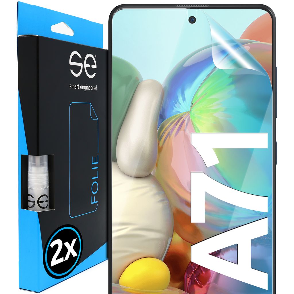Smart Engineered SE0-F0101-0137-20-M, Samsung, Samsung Galaxy A71, Feuchtigkeitsbeständig, Ölbeständig, Kratzresistent, 2 Stück(e)