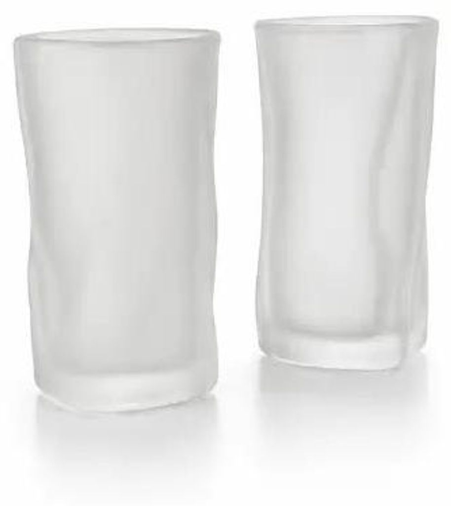 Frozen Wave Gläser-Set 280 ml, 6-teilig, matte Wave-Optik Produktbild 