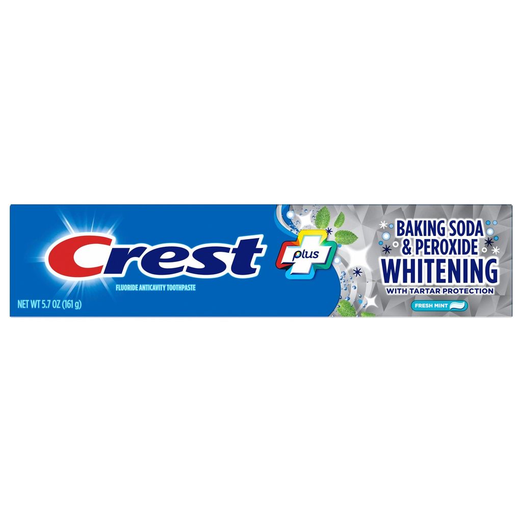 Crest | Dentifrice blanchissant au bicarbonate de soude et Image du produit 