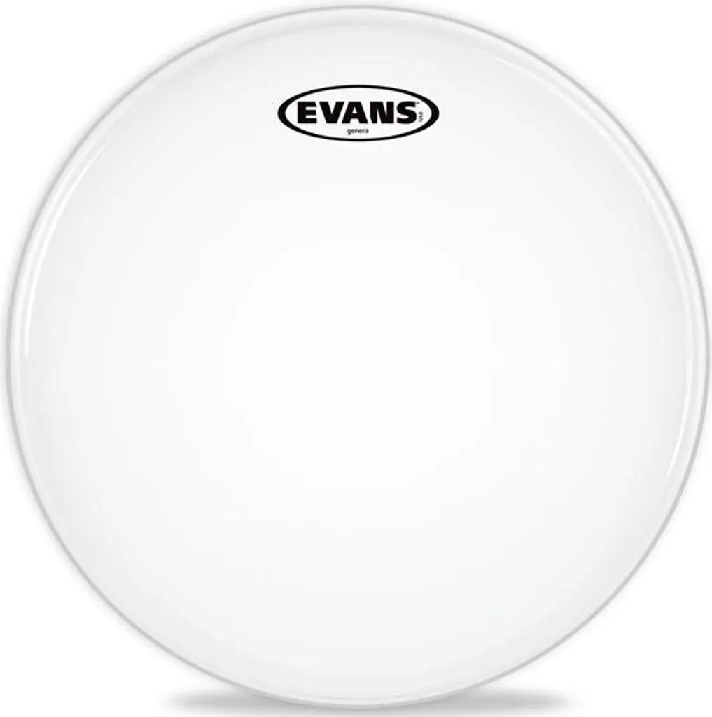 Evans G1 Clair 18'' Finissez-en avec les Sons de Batterie Sourds et Mats