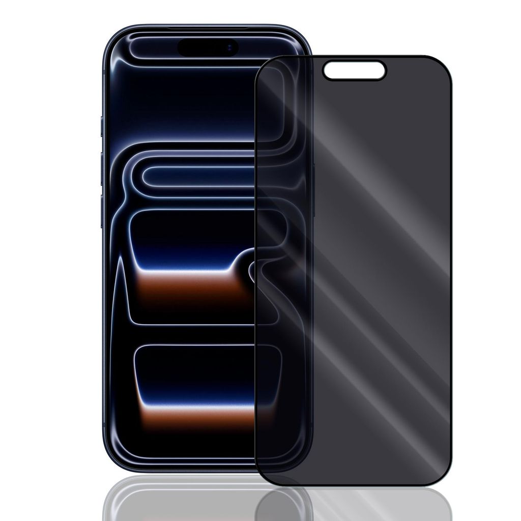 Anti Spy Panzer Folie für Apple iPhone 17 Pro Privacy Displayschutzfolie Sichtschutz Glasfolie Schutzglas