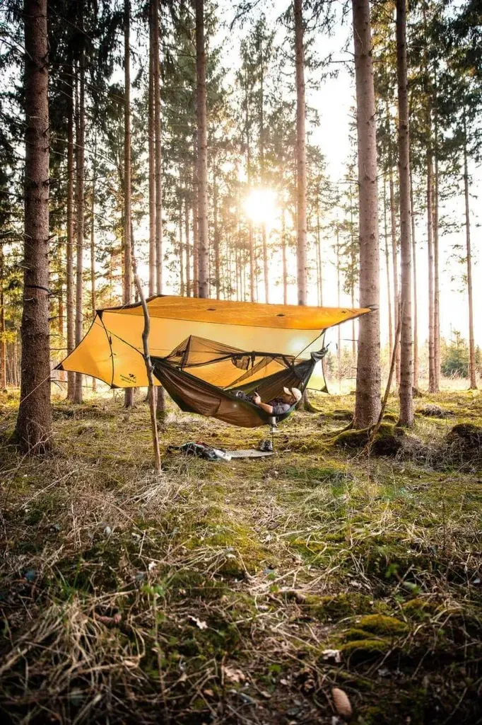 Adventure Wing Tarp Amazonas imperméable et résistant en Nylon Ripstop