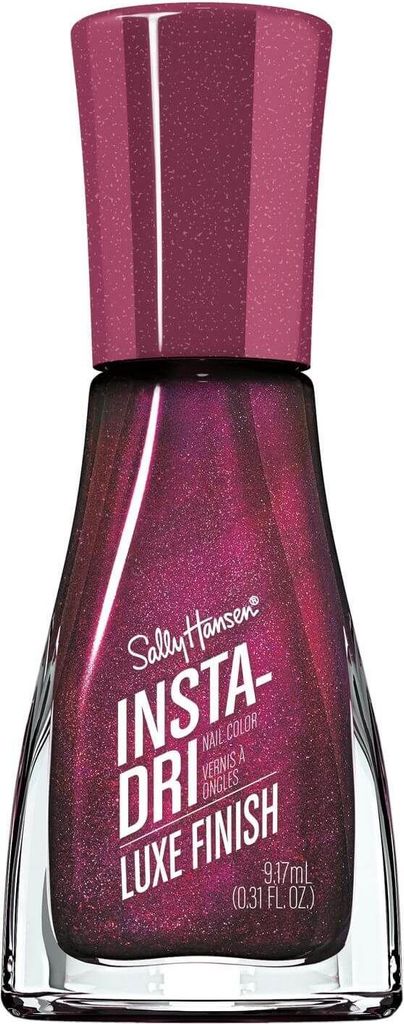 Sally Hansen | Nagellack In Röslichem Glitzer - 9,17 ml - Schnelltrocknend - Insta-dri - Luxus-finish