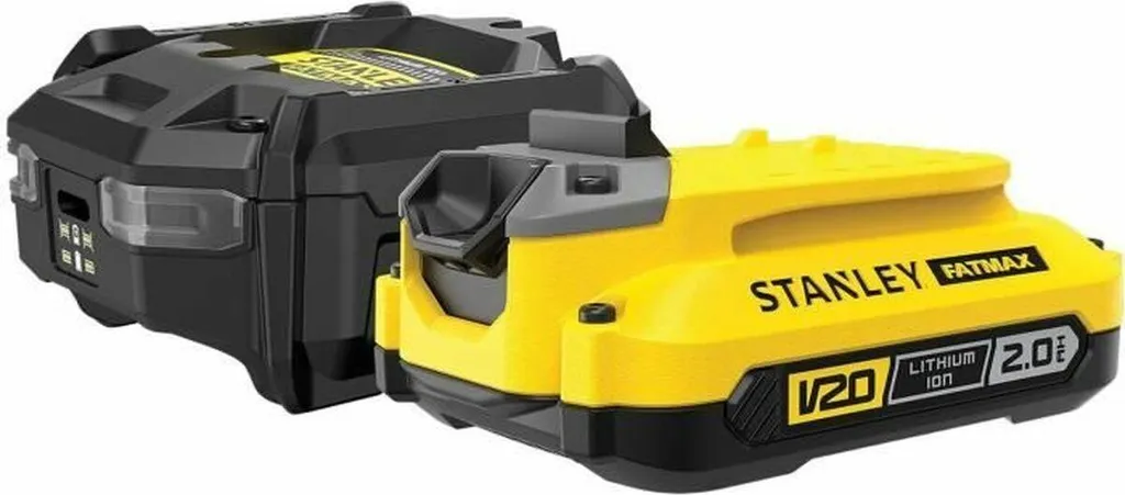 Batterie Stanley SFMCB10D1-QW 2 Ah V20 : finissez vos travaux sans panne