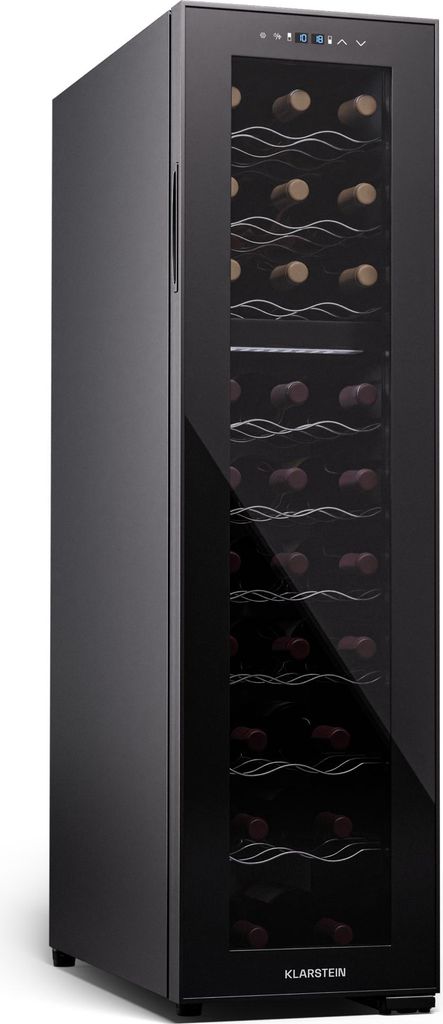 Klarstein Cave à vin sur pied 2 zones, Petit réfrigérateur Image du produit 