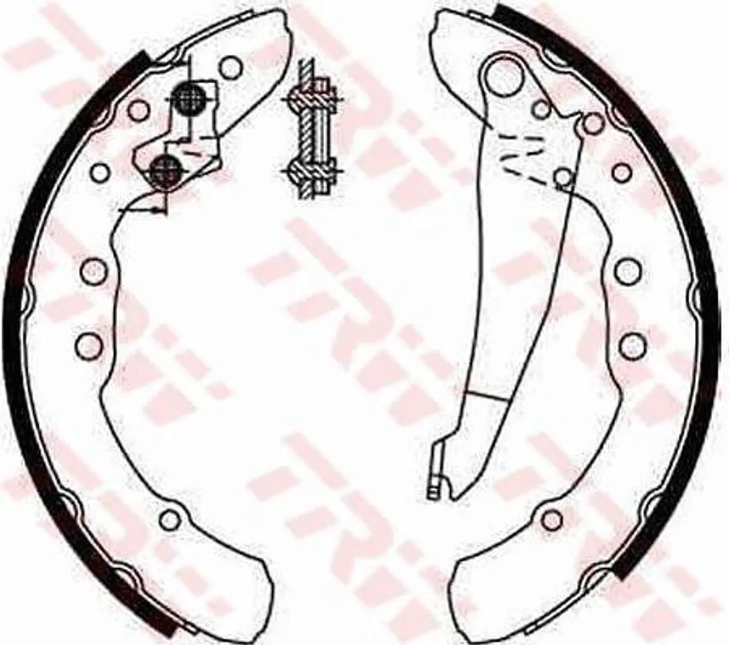 Kit Ganasce TRW GS8544 per VW Golf III Passat Caddy Seat Inca OE 431609526