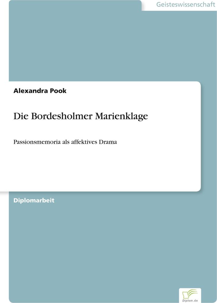 Die Bordesholmer Marienklage