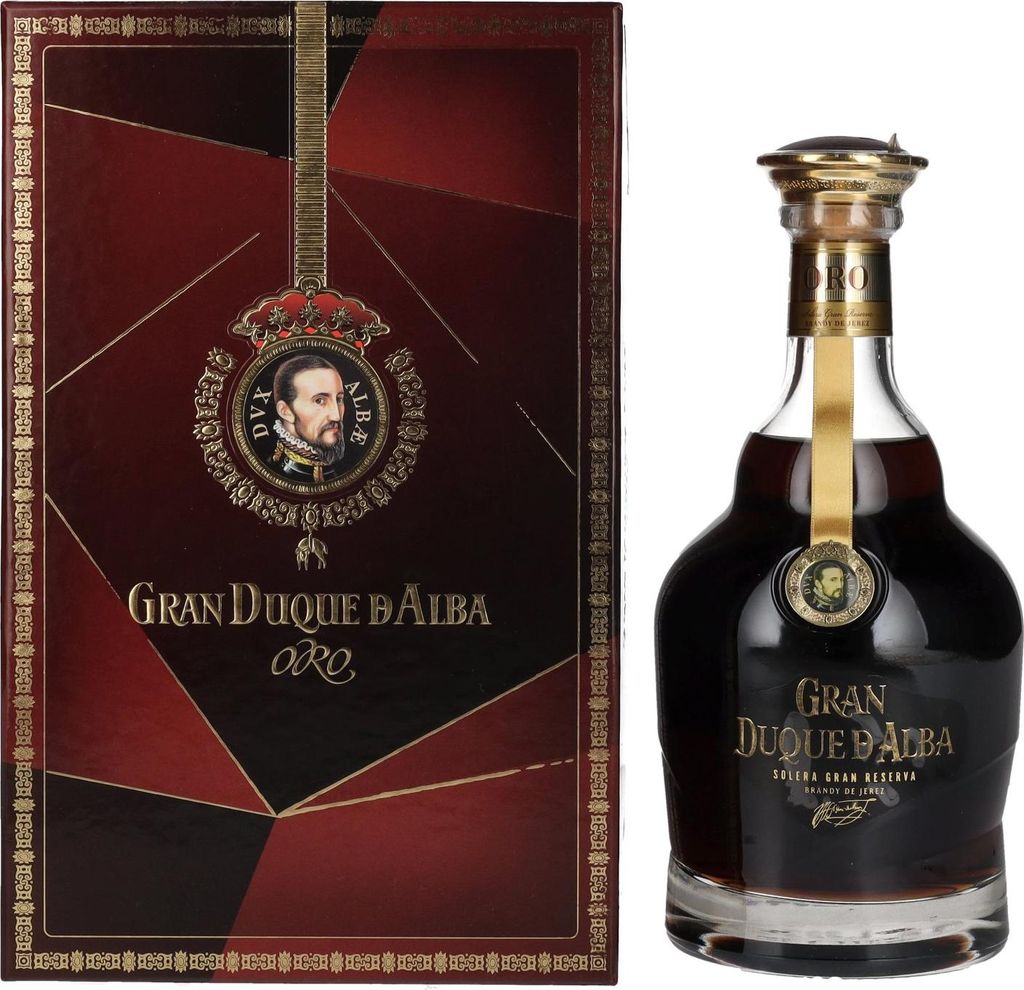 Gran Duque d'Alba ORO Solera Gran Reserva 40% Vol. 0,7l in Immagine del prodotto 