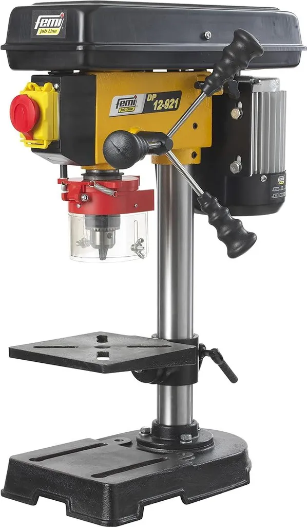 Perçeuse à colonne FEMI DP12-921 pour perçage vertical précis en menuiserie