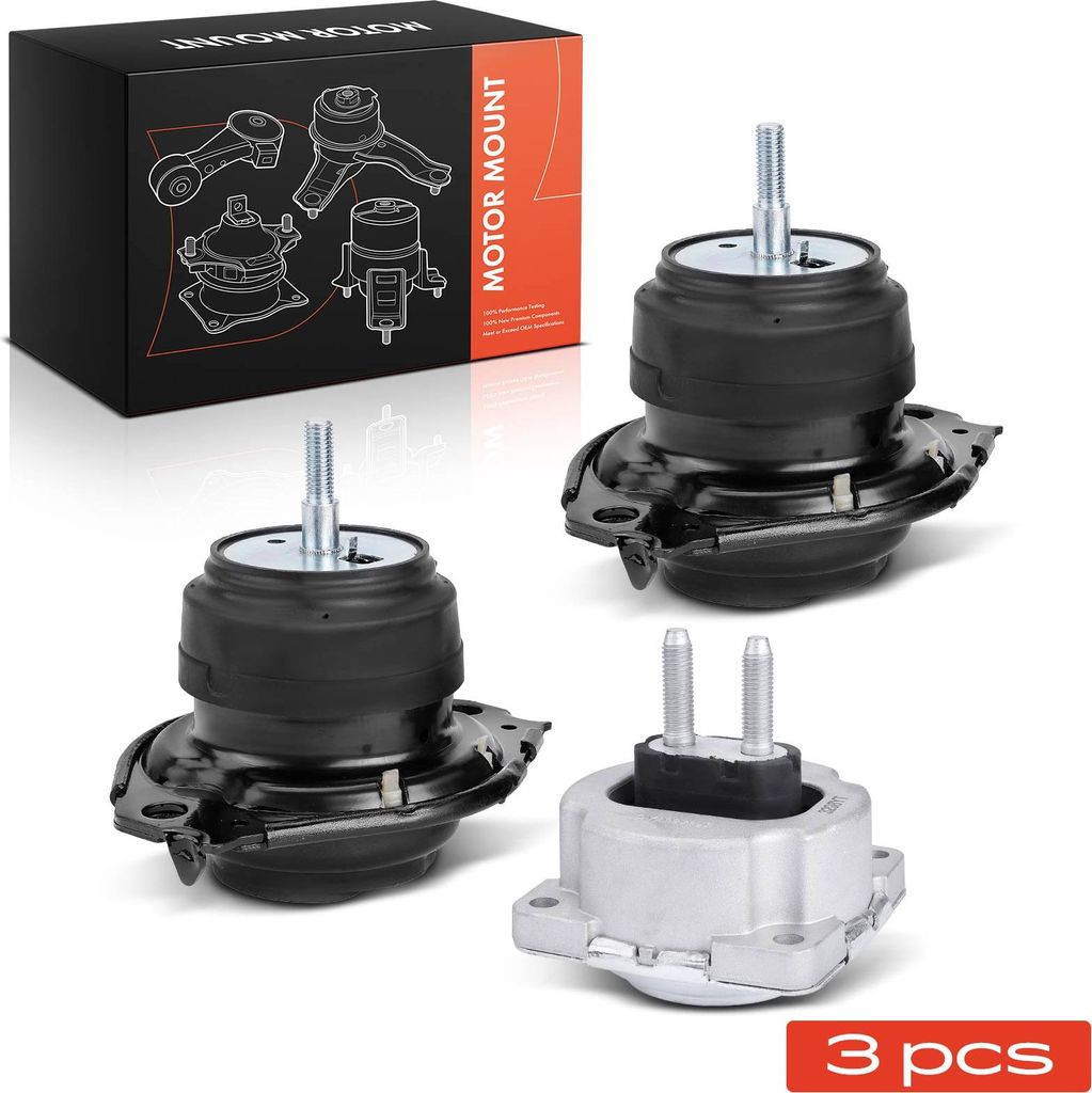 Frankberg 2x Motorlager+1x Getriebelagerlager Links für Jeep Grand Cherokee 4 WK 3.6L