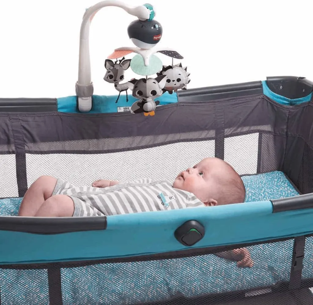 Mobile Bébé Nomade : Calmez Bébé en Sortie avec le Mobile Tiny Love - 3