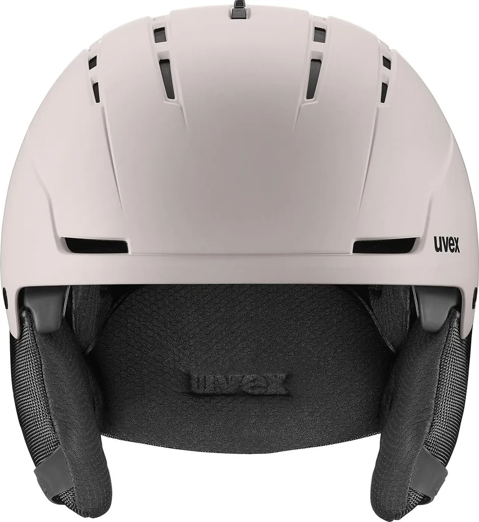 Casque Uvex Stance Beige 51-55 cm - Design Robuste et Confort Premium