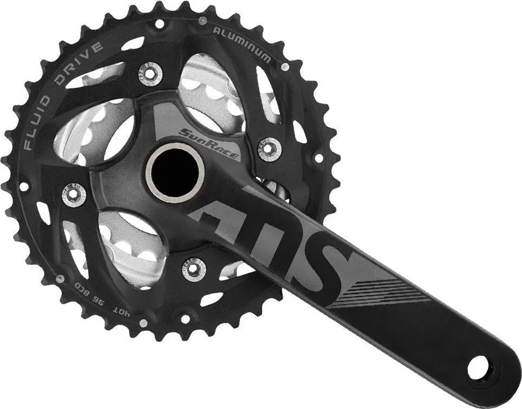 Réparez votre transmission avec le pédalier Sunrace FCMS50 complet 175mm