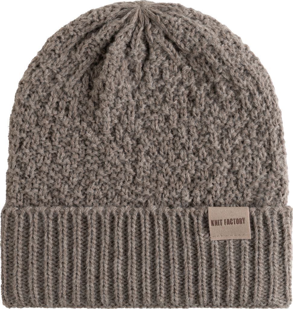 Knit Factory Haze Mütze - Marron - One Size Produktbild 