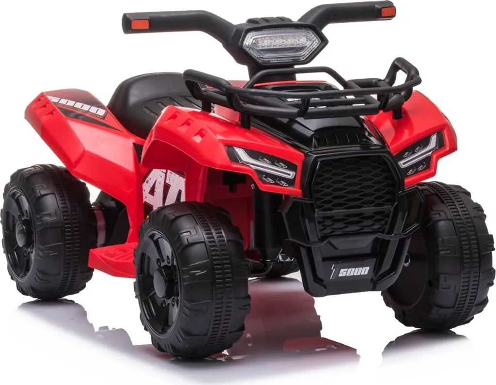 Quad électrique JS320 rouge : moteur puissant et robuste pour enfants