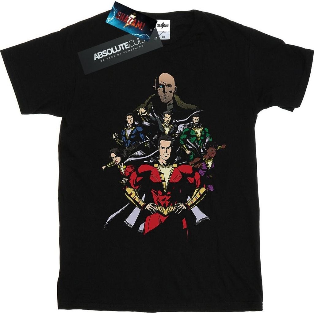DC Comics - T-Shirt für Herren BI45297 (5XL) (Schwarz)