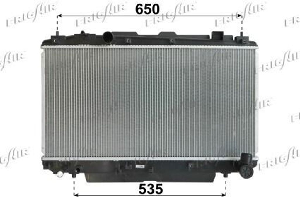 FRIGAIR 0115.3171 Kühler Motorkühlung