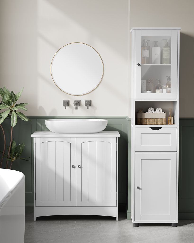 VASAGLE Badezimmerschrank, Badschrank, Hochschrank, Produktbild 