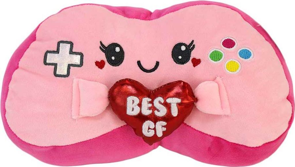 Pinker Kuscheltier Controller kawaii - ca. 25 cm
