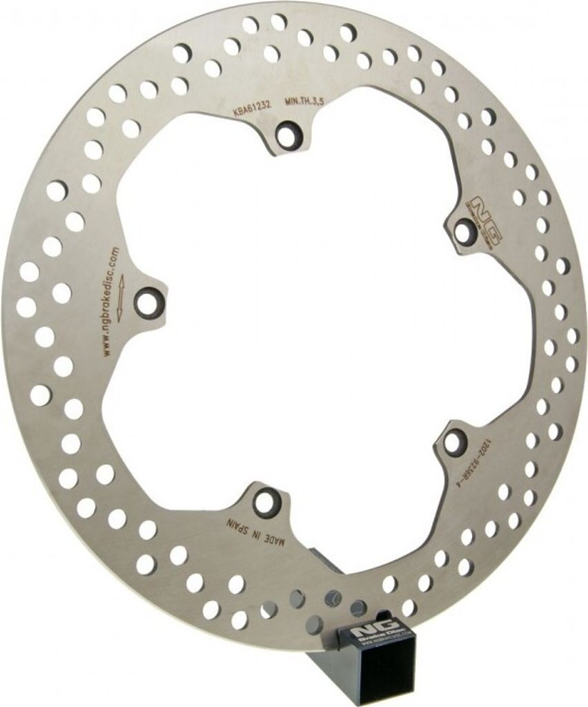 NG Bremsscheibe 1202 - 292 / 155 / 4mm 5 Loch kompatibel mit Yamaha MT-ABS YZF R 125 ccm Bj. 2008 - 2015