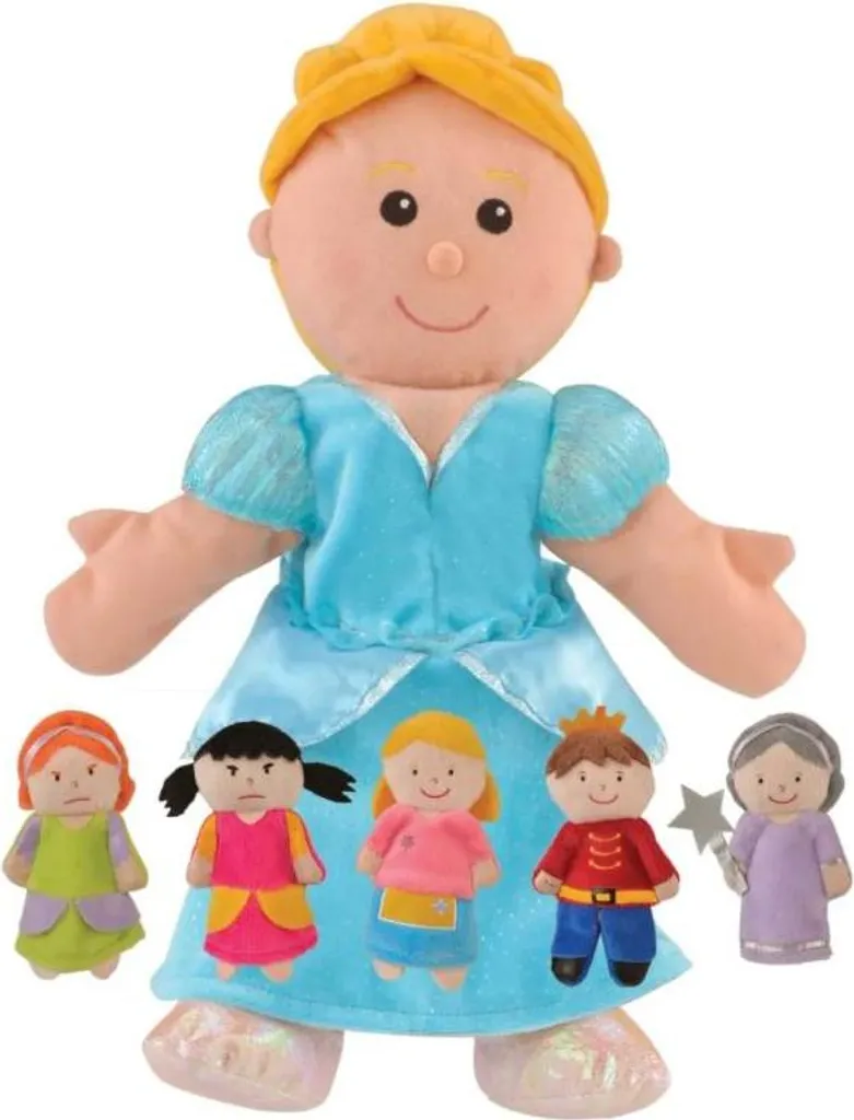 Marionnette à main Cendrillon pour Animer vos Histoires du Soir Set