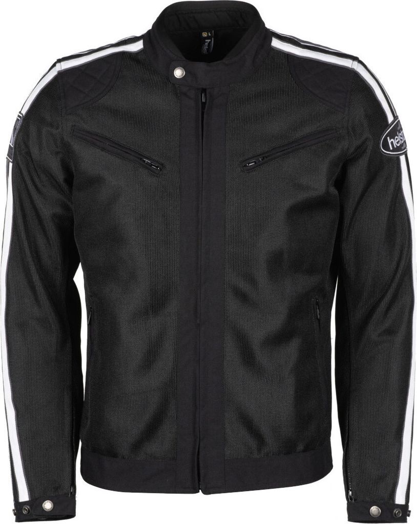 Helstons Pace Air Motorrad Textiljacke, schwarz, S