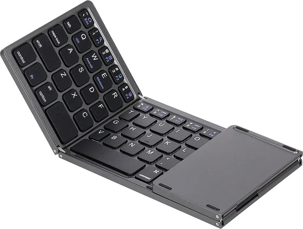 Mini clavier sans fil portable Bluetooth pour tablette et smartphone