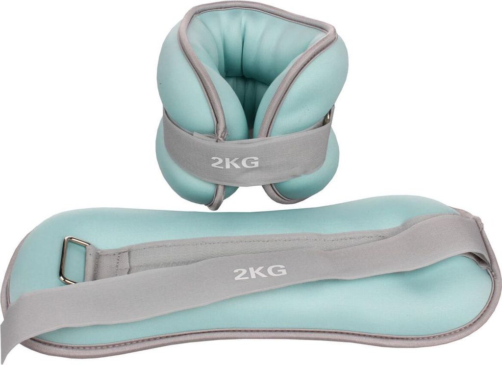 WFS 2000 Handgelenk- und Fußgelenkgewichte-Set, blau, 1 Paar