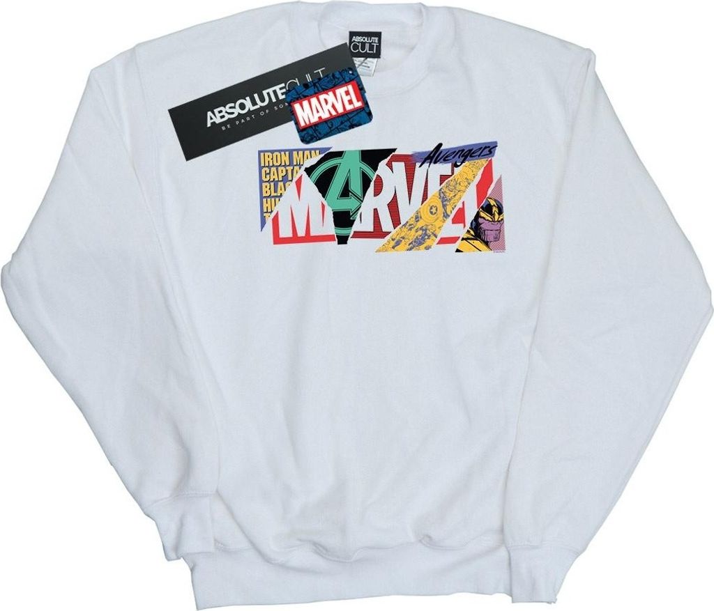 Marvel - Sweatshirt für Damen BI30961 (XXL) (Weiß)