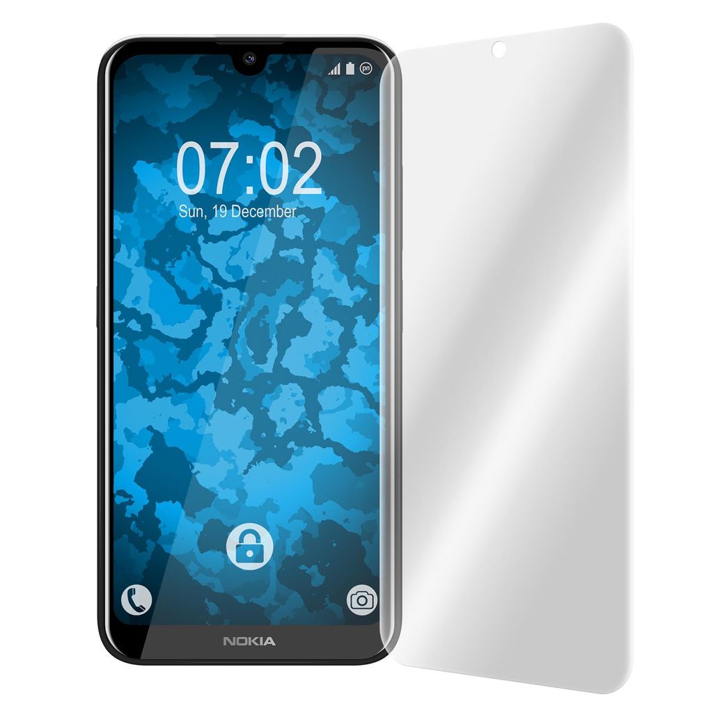 1er-Pack PhoneNatic Displayschutzfolien klar Flexible Folien kompatibel mit Nokia 2.2