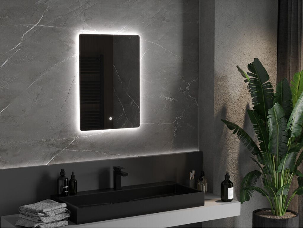 Mexen Sun podsvícené koupelnové zrcadlo 50 x 70 cm, LED Obrázek produktu 2